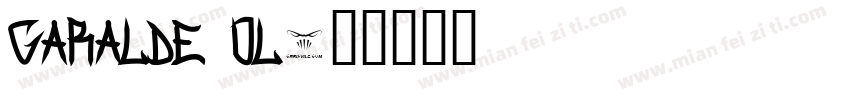 garalde ol字体转换